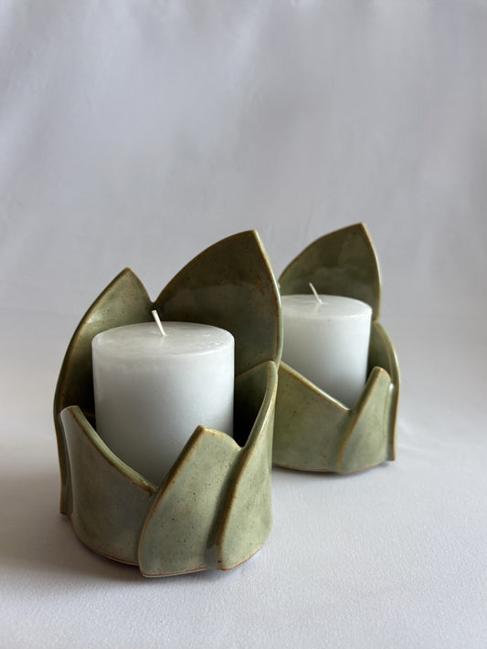 Aloe Candle Holder